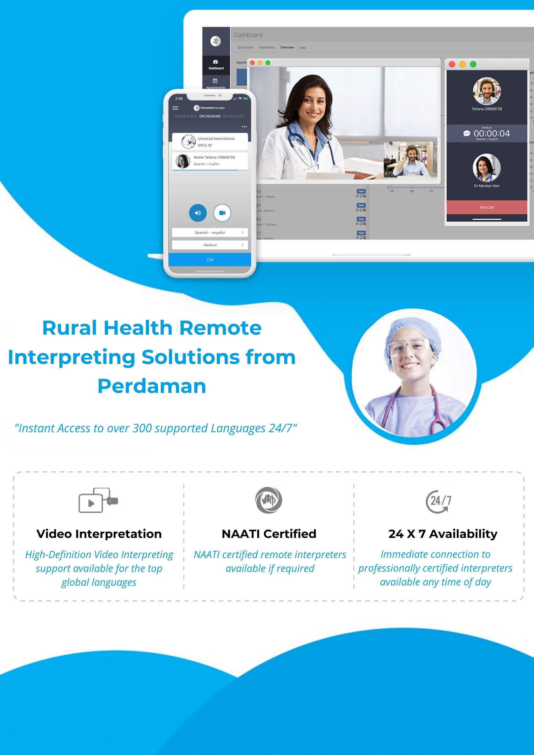Rural Health Remote Interpreting Solutions from Perdman