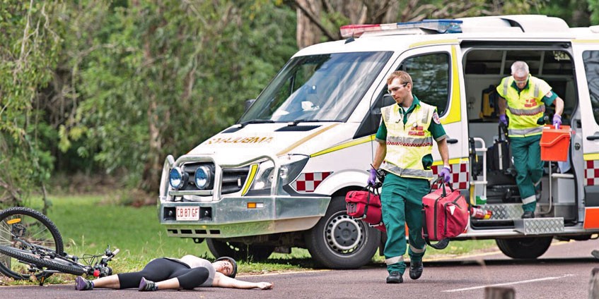 A paramedic intern in the Northern Territory 