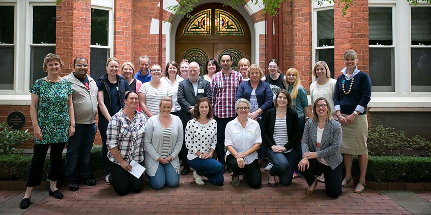 Credit: Erinna Ford. Developing leaders in agricultural health and medicine