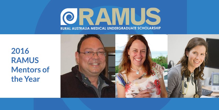 2016 RAMUS Mentors of the Year