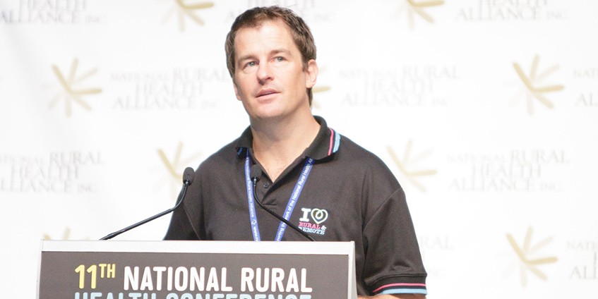Dr James Fitzpatrick at the 11th NRHC