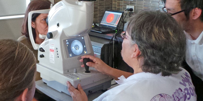 Building capacity retinalcamera