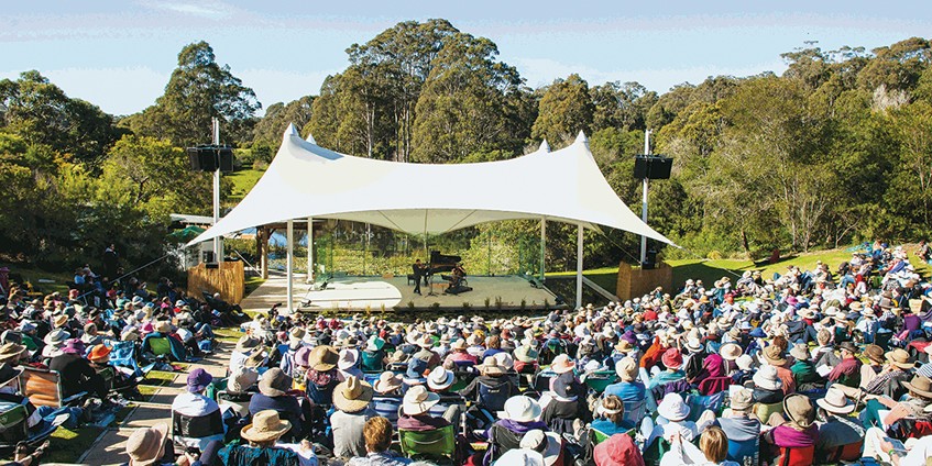Four Winds, Bermagui NSW outdoor concert arena