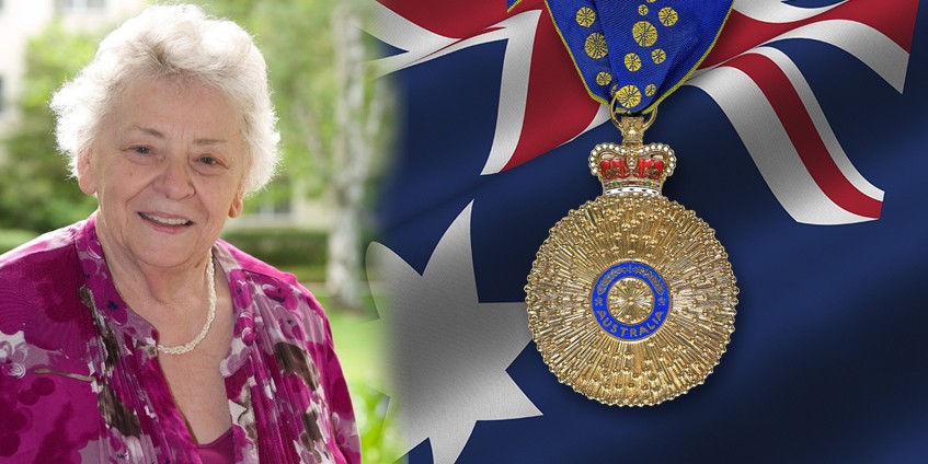 Noela MacLeod and OA medal