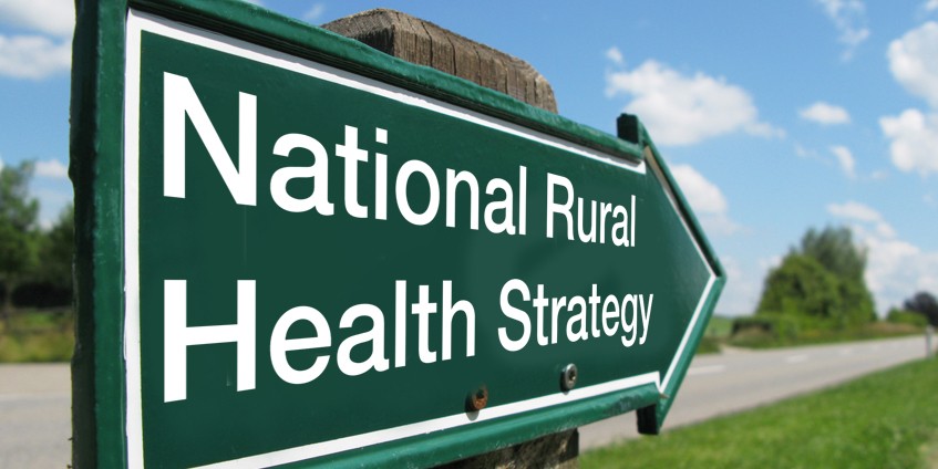 National Rural Health Strategy sign