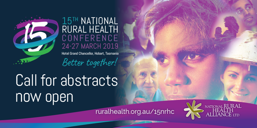 15th National Rural Health Conference call for abstracts