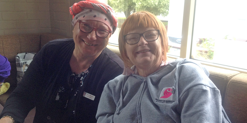 Virginia Mitchelson and Athalie Mason