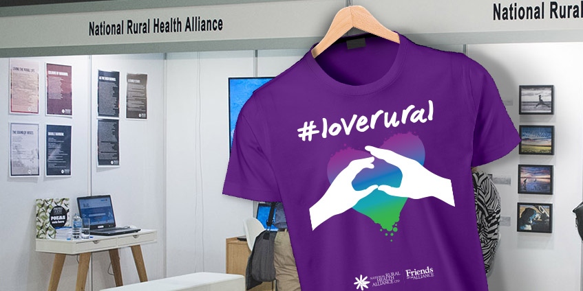 Love rural tshirt design