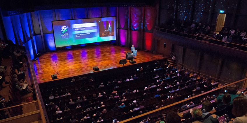 conference stage