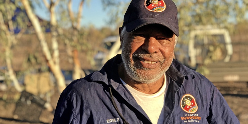 Ernie Dingo, Camping on Country Ambassador