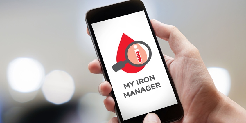 My Iron Manager app on phone