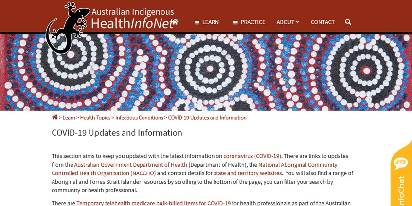 COVID-19 Updates and Information portal