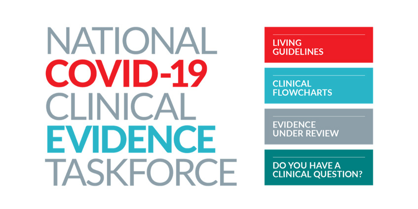 The National COVID-19 Clinical Evidence Taskforce