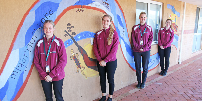 OT students from the WA Centre for Rural Health. 