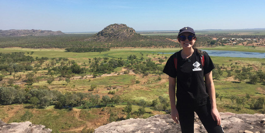 Jasmine at Kakadu.