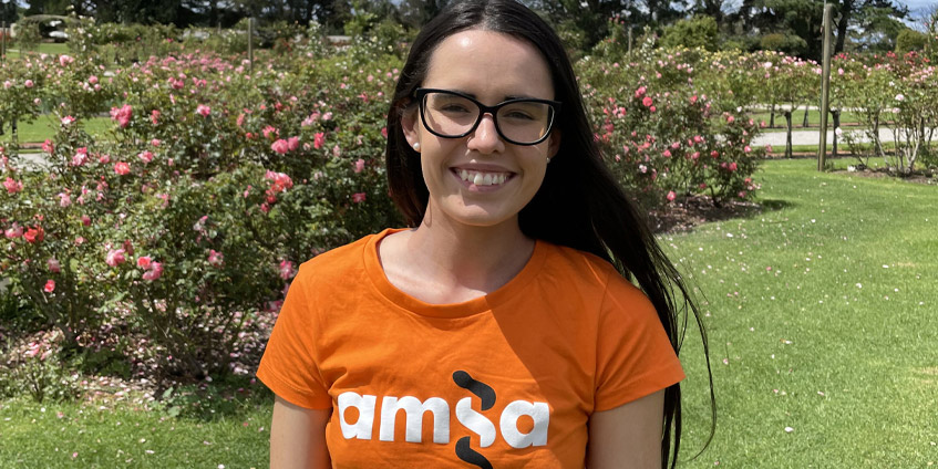 Jasmine Davis, AMSA President for 2022.