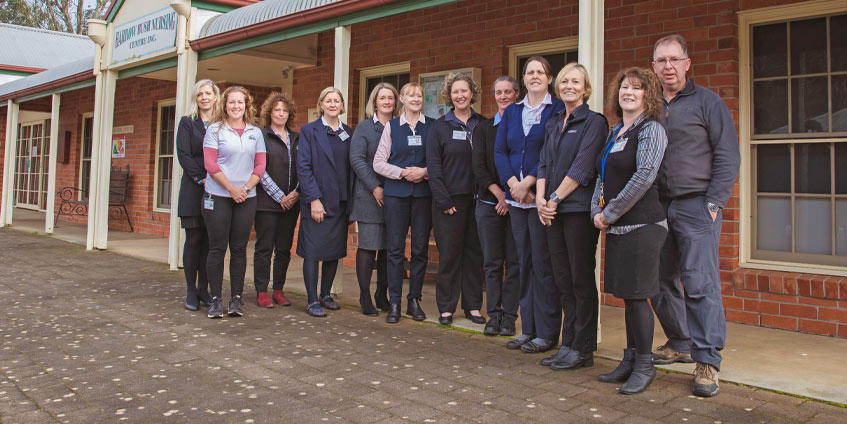 Harrow Bush Nursing Centre staff, Victoria.
