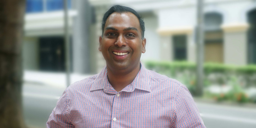 Dr Dev Tilakaratne, specialist dermatologist at Darwin Dermatology and Clinical Lead in Dermatology at Royal Darwin Hospital.