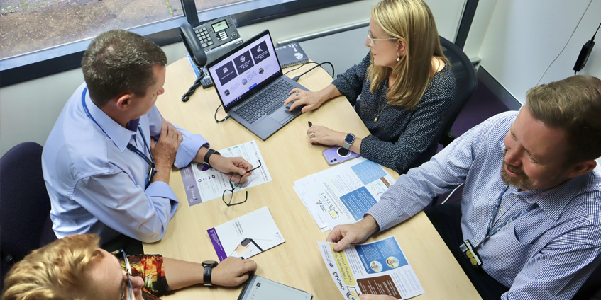 Experts at University of Queensland’s Centre for Online Health.