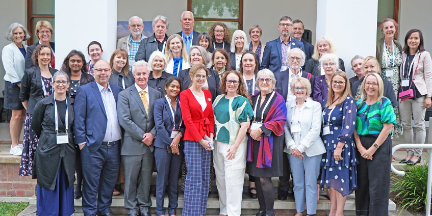 Alliance 30th celebration group of staff and council