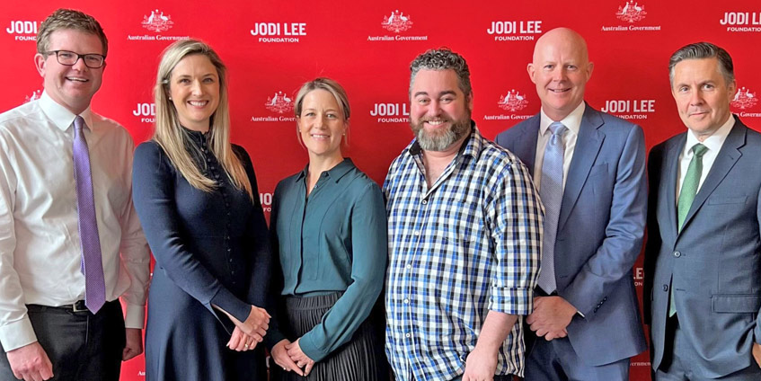 GPEx and Jodi Lee Foundation staff