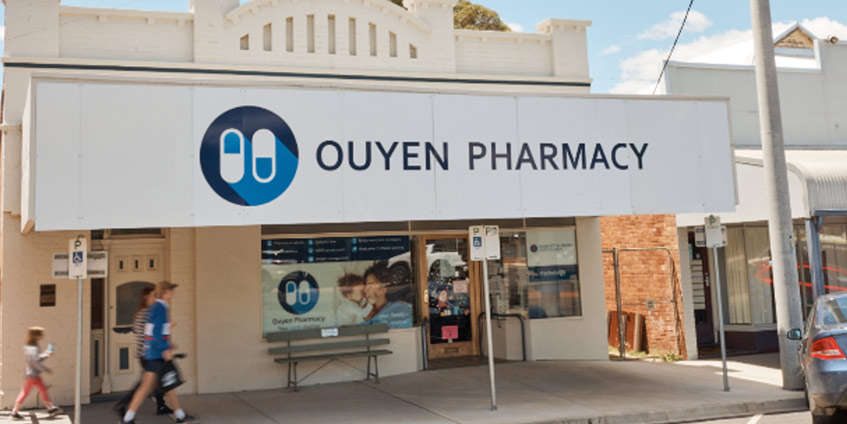 Ouyen Pharmacy shopfront