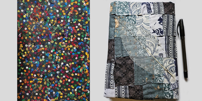Left: Community, by Dr Gordon Lau. Right: Perseverance, by Dr Bronwen Morrison. 