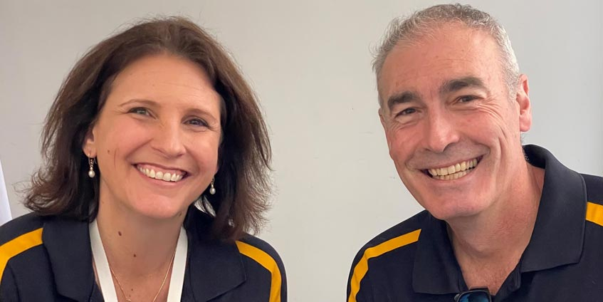Julie Hughes and Greg Page of Heart of the Nation