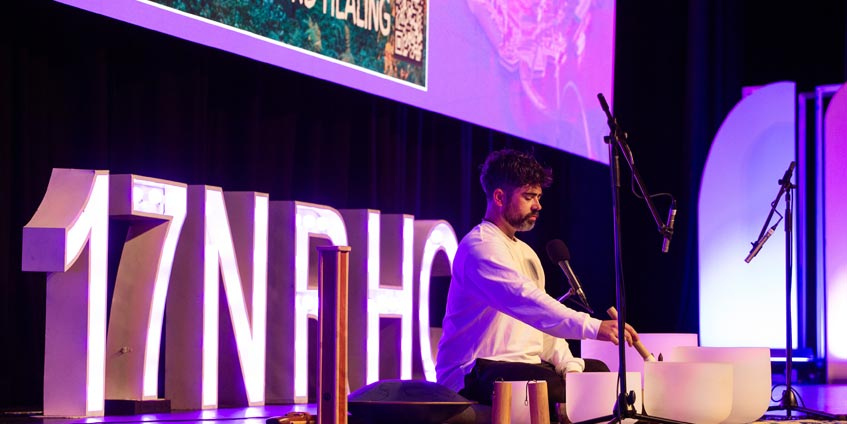 Luke Kalani’s sound healing session