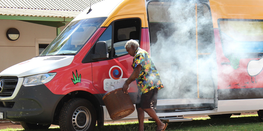 Pilbara Central smoking ceremony