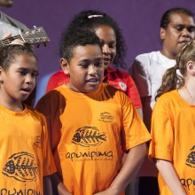 The exuberance and songs of the Murray Street Choir was a big hit!