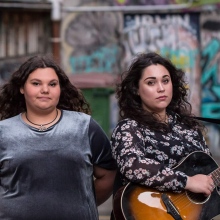Kartanya Maynard and Danah Ngahware have been performing together since they first met at the UTas Conservatorium of Music. Their performances  reflect the Indigenous cultures of Australia and New Zealand.