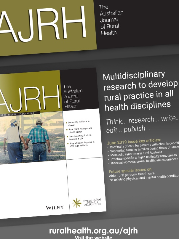 Australian Journal of Rural Health