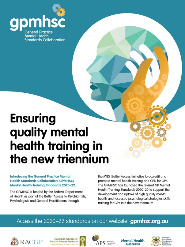 Ensuring quality mental health training in the new trennium GPMHSC