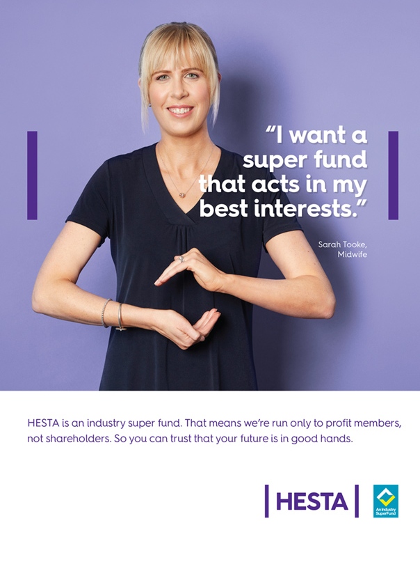 I want a super fund that acts in my best interests - HESTA