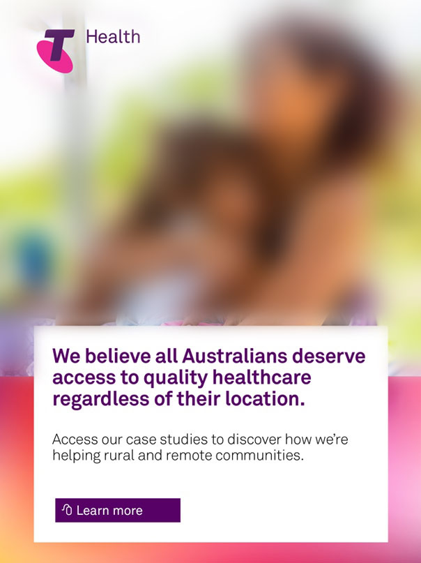 Telstra Health. We believe all Australians deserve access to quality healthcare regardless of their location. Access our case studies to discover how we’re helping rural and remote communities. Learn more