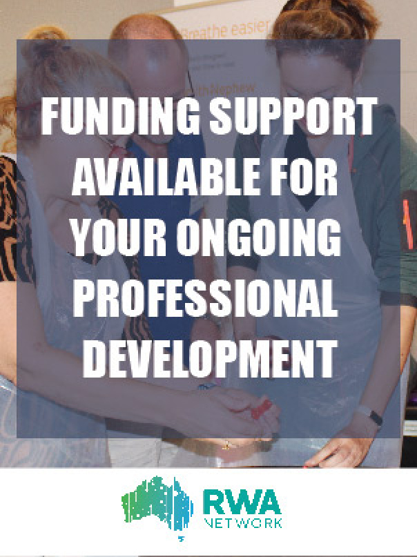 Funding support available for your ongoing professional development