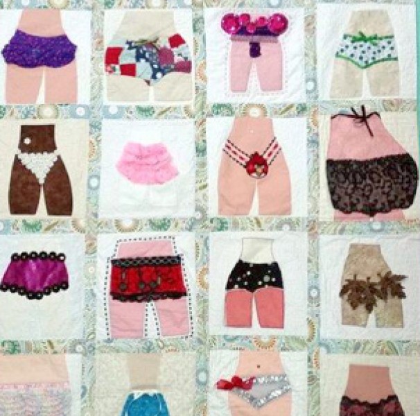Undies quilt by Perth Modern Quilters