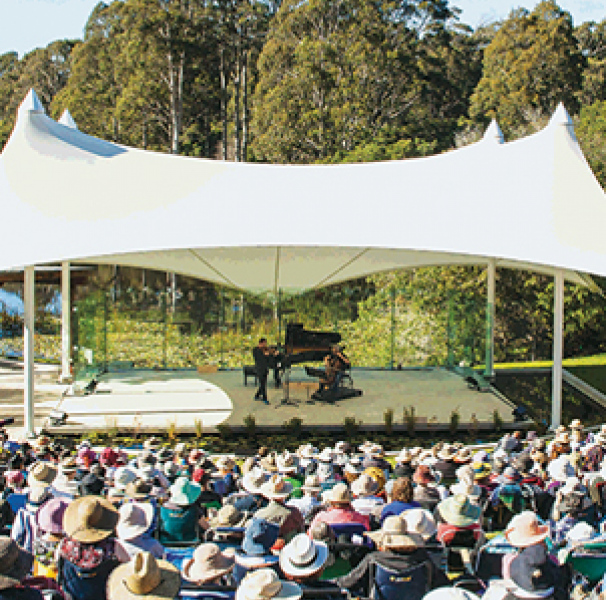 Four Winds, Bermagui NSW outdoor concert arena