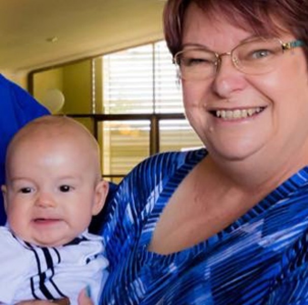 Debbie Elliott (and grandson)