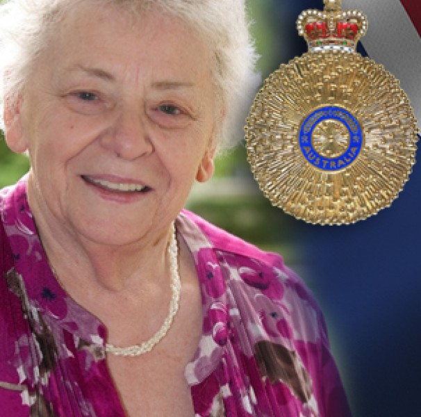 Noela MacLeod and OA medal