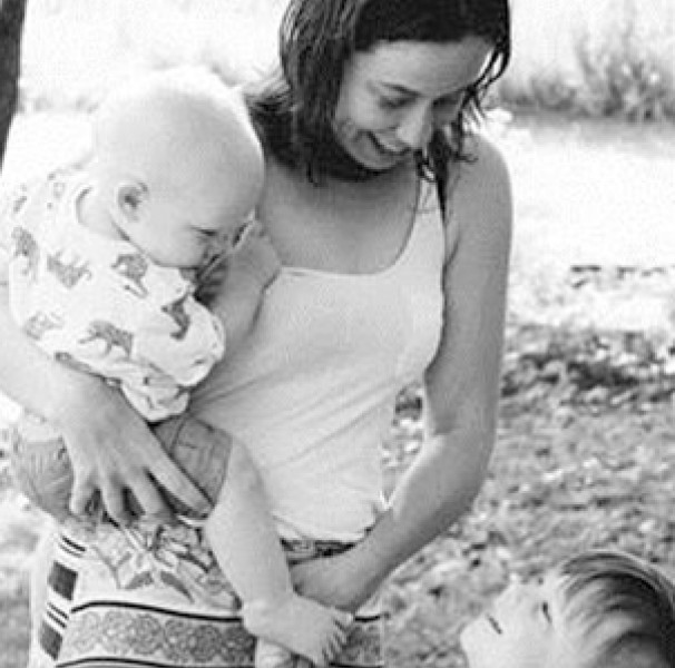 Jodie Harris and family