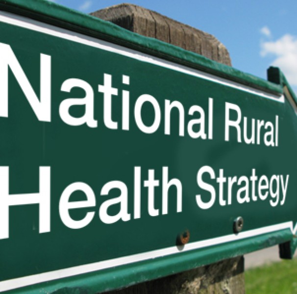 National Rural Health Strategy sign