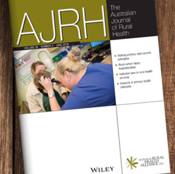 Australian Journal of Rural Health cover