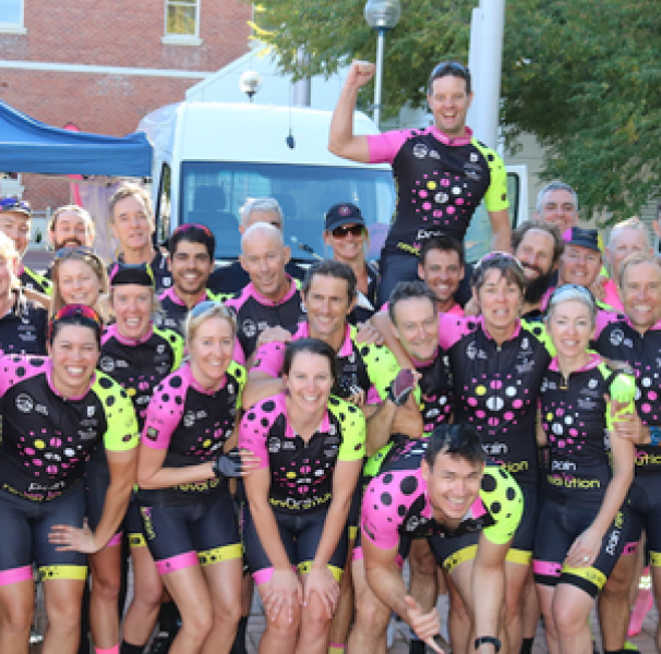 Pain Revolution Ride participants