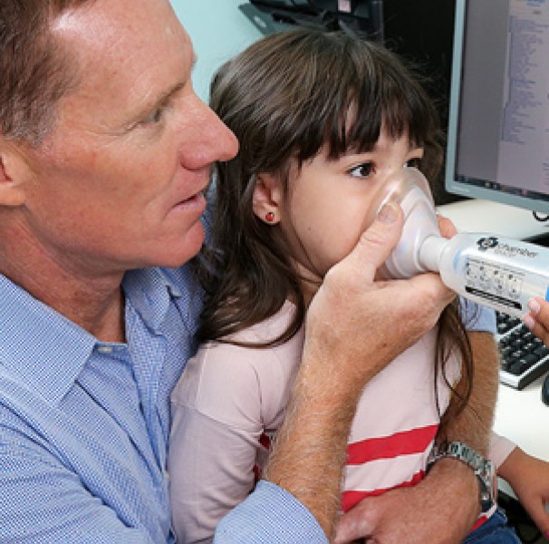 Doctor with child