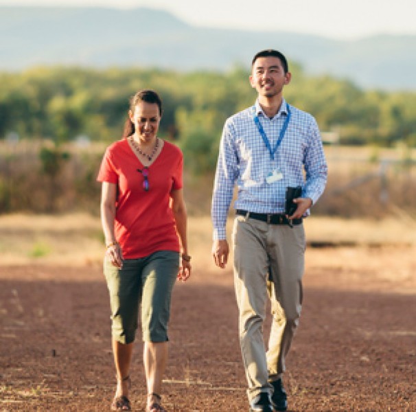 Health professionals at a James Cook University rural training location