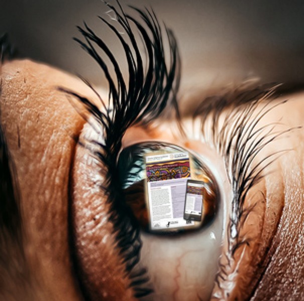 Close up of eye