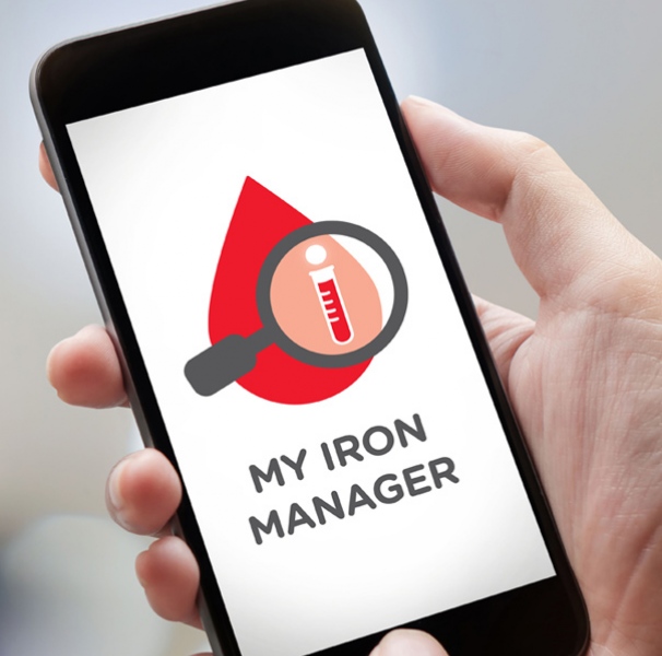 My Iron Manager app on phone