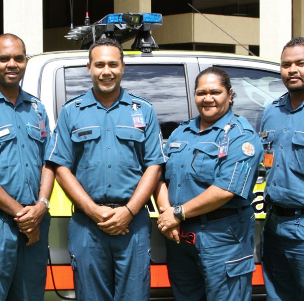Queensland Ambulance Service paramedics. Photo: Queensland Ambulance Service